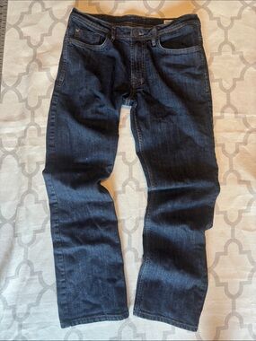 Buffalo David Bitton Men's Dark Blue Straight Jeans